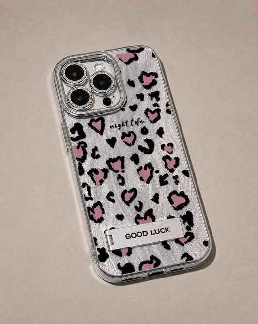 Silver Wild Heart Phone Shell