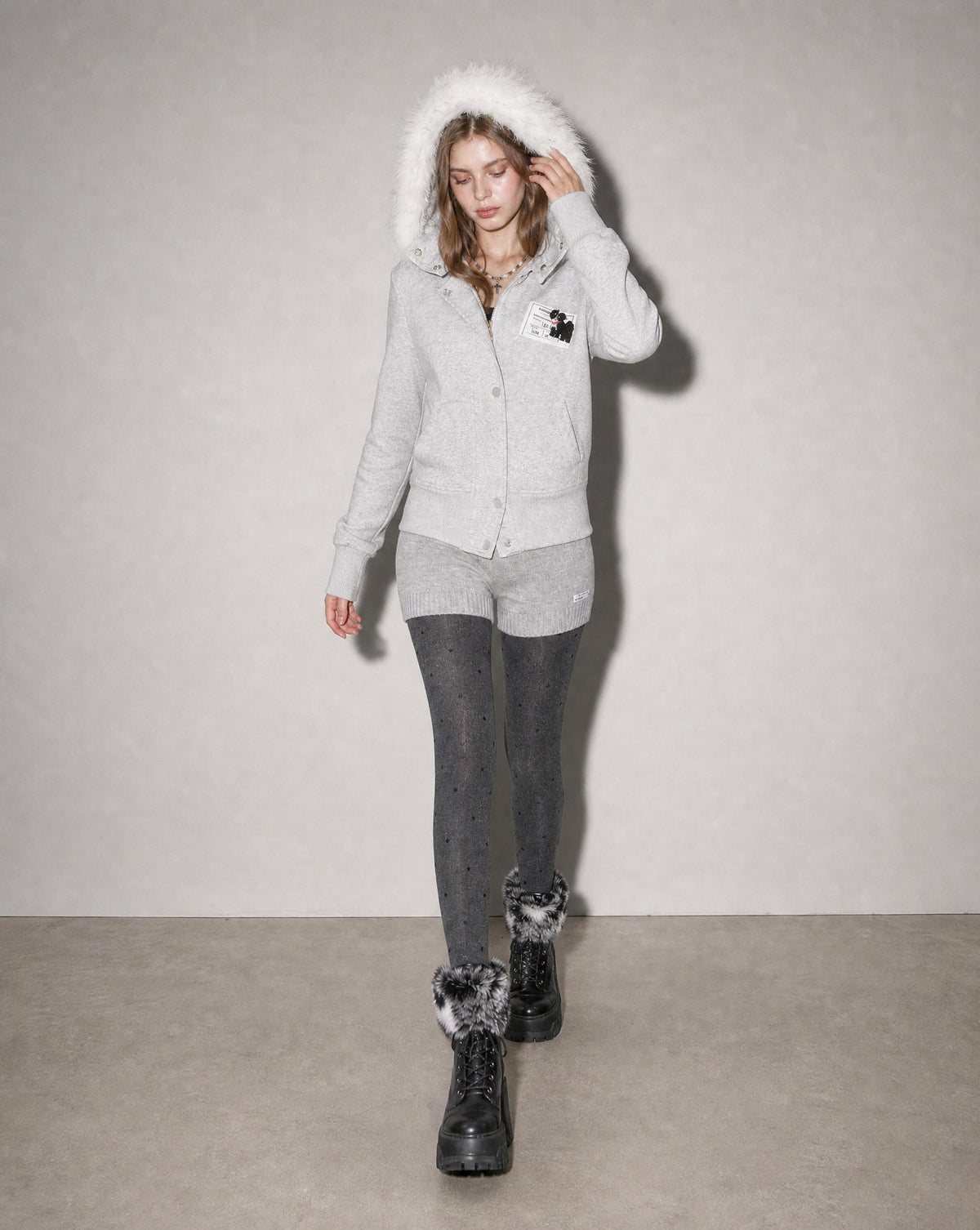 Fur Hood Jacket