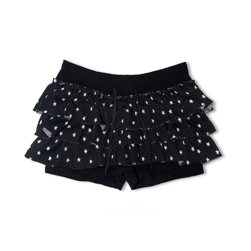 Starry Night Tiered Skirt