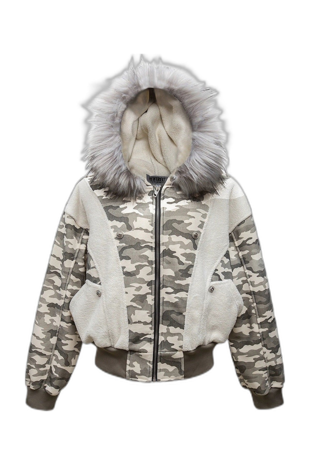 Camo Trim Blouson