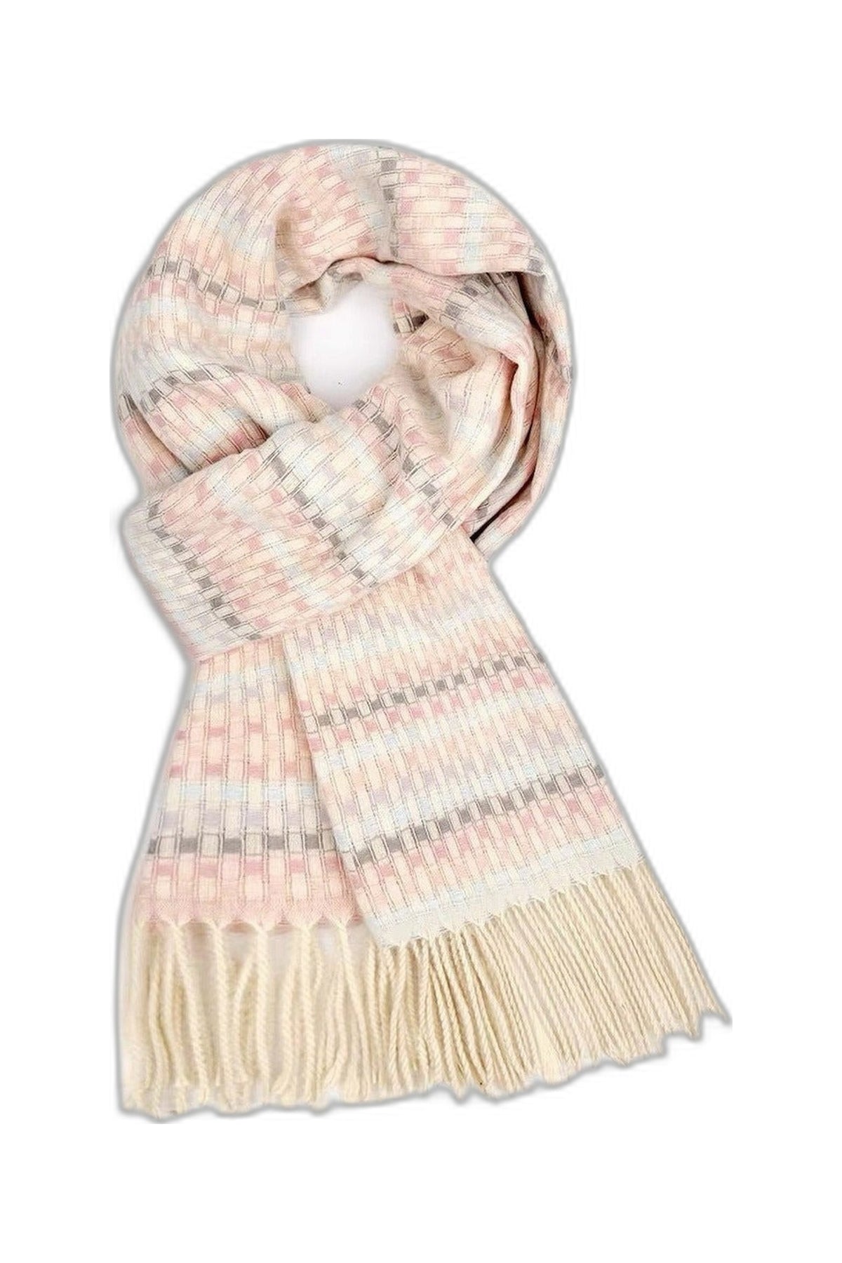 Speckled Check Scarf