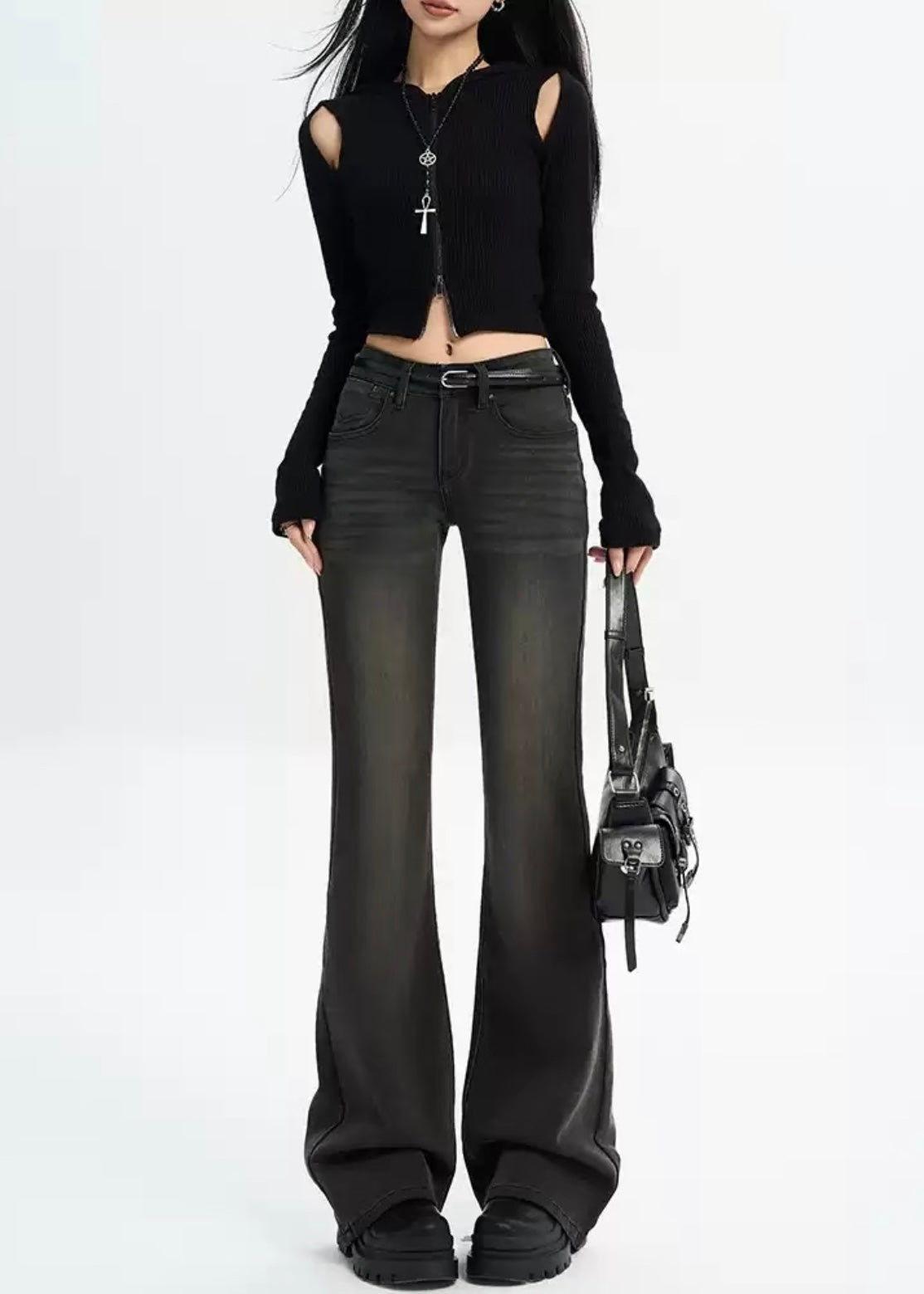 Vintage Airy Denim ブラック