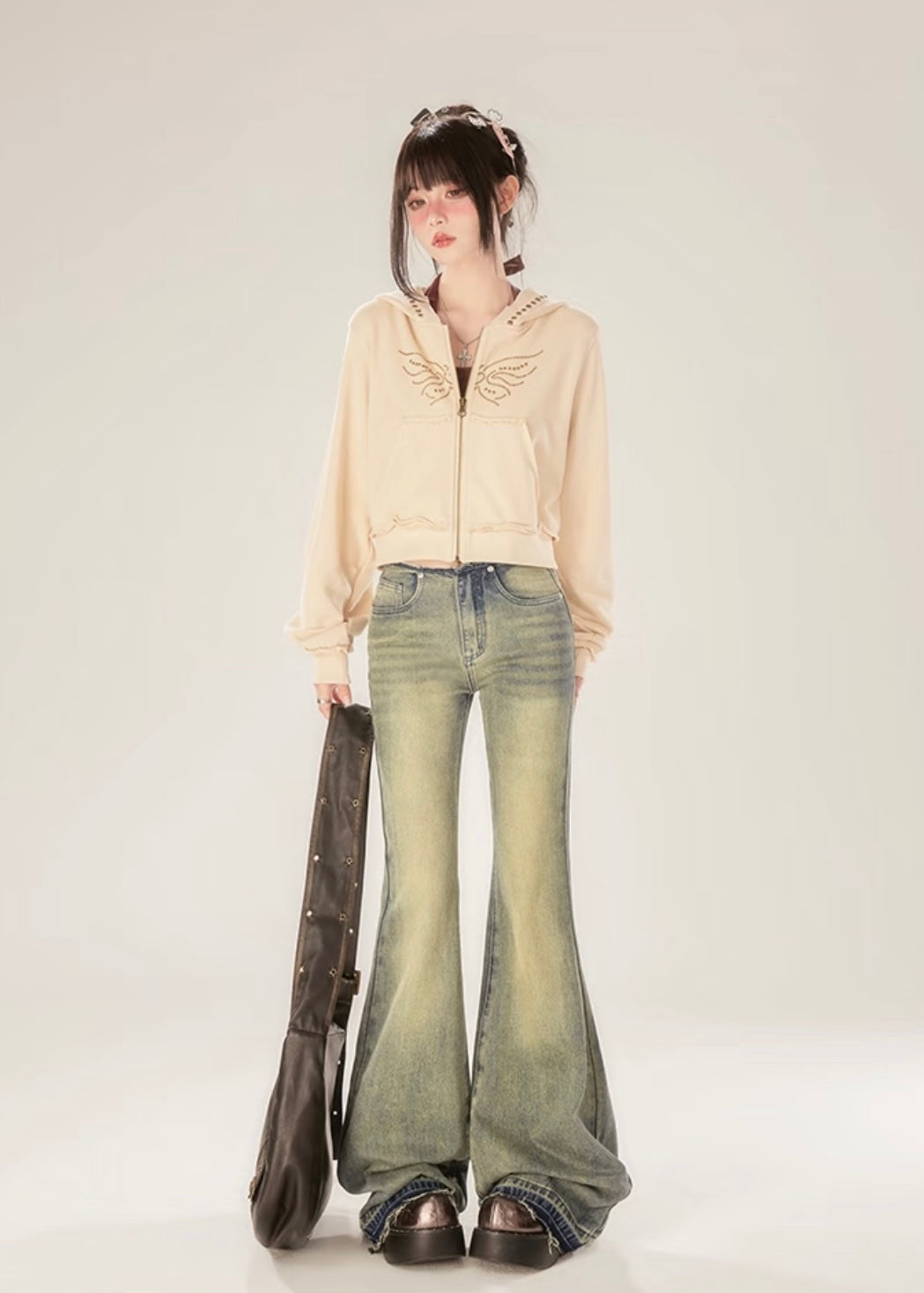 Vintage Airy Denim イエロー