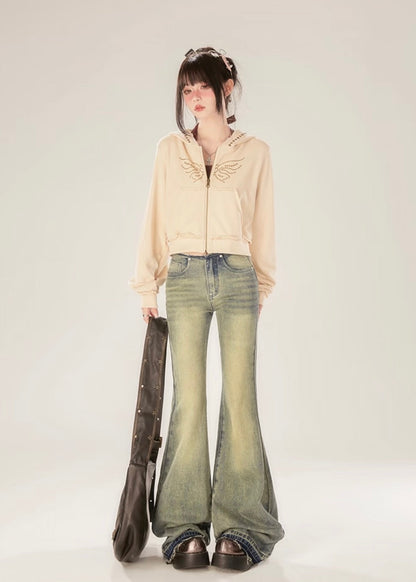 Vintage Airy Denim イエロー
