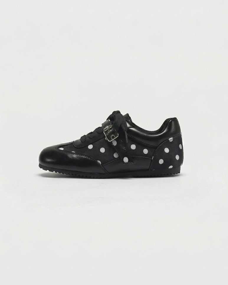 White Polka Dot Sneakers