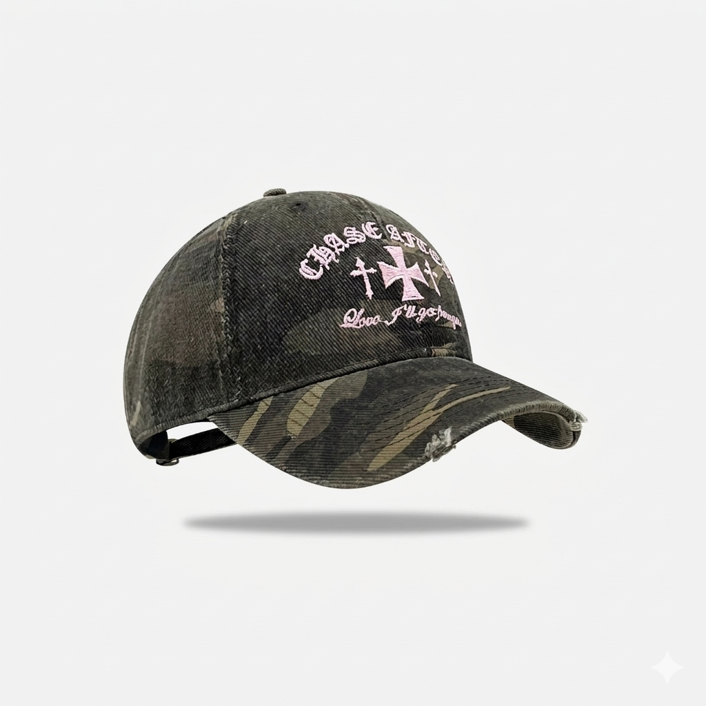 Pink Cross カモーキャップ