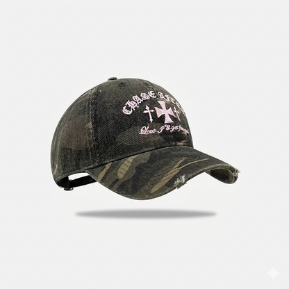 Pink Cross カモーキャップ