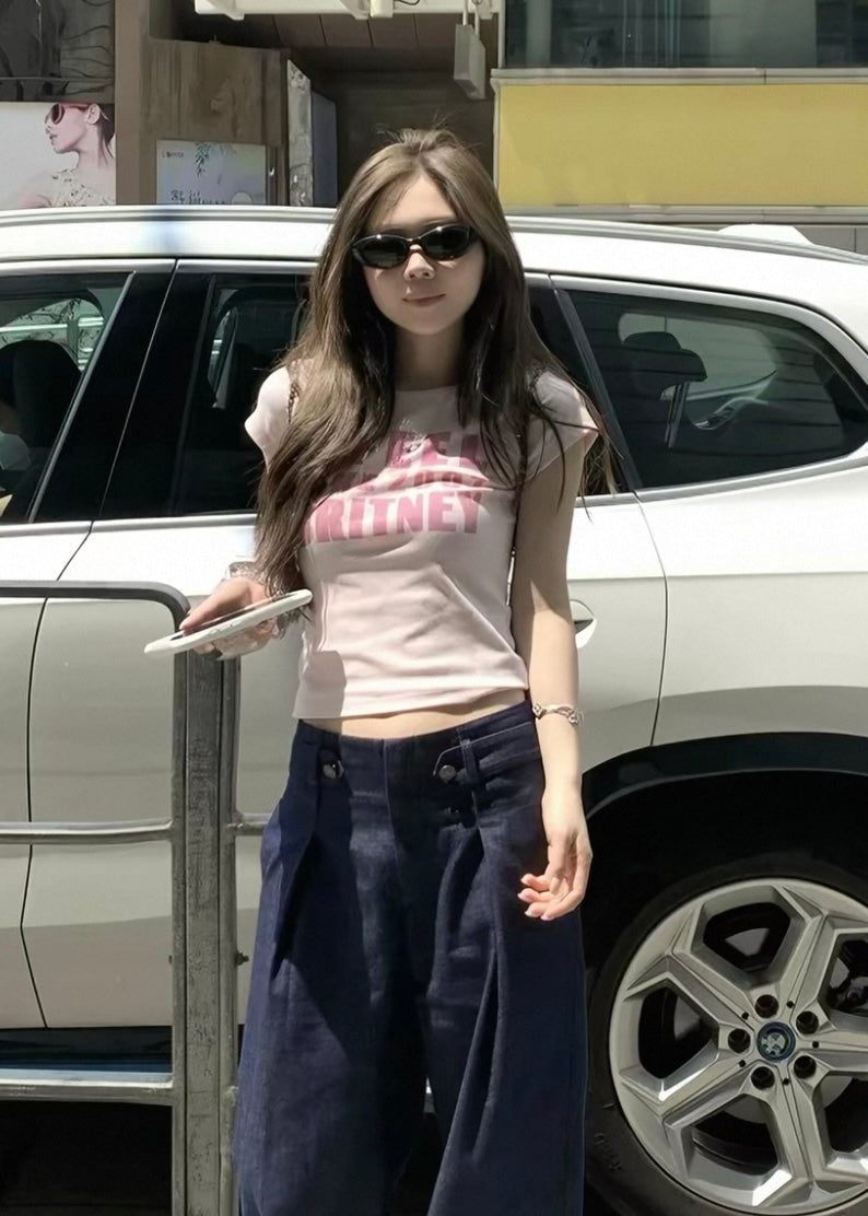 2007 Britney Pink Tシャツ