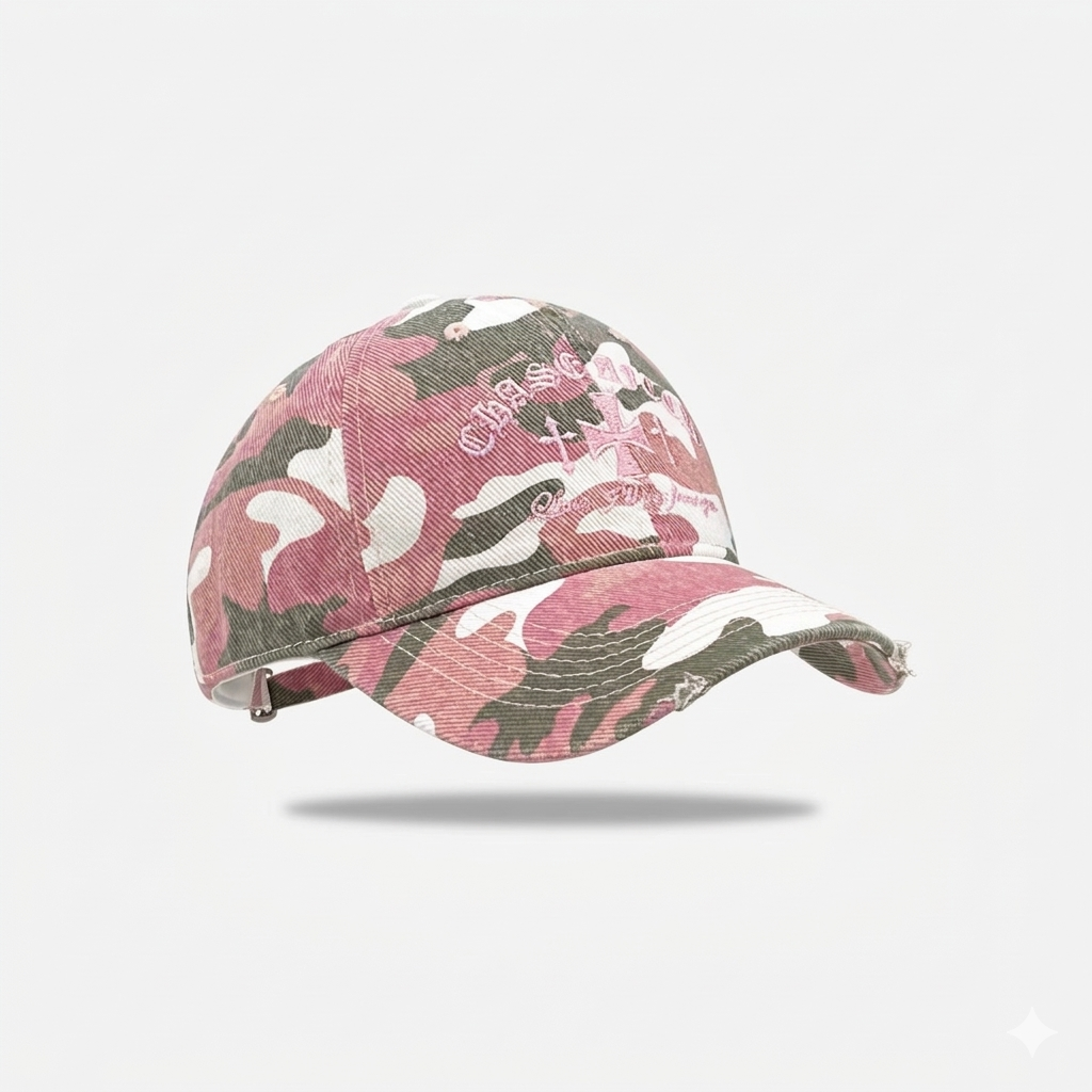 Pink Cross カモーキャップ