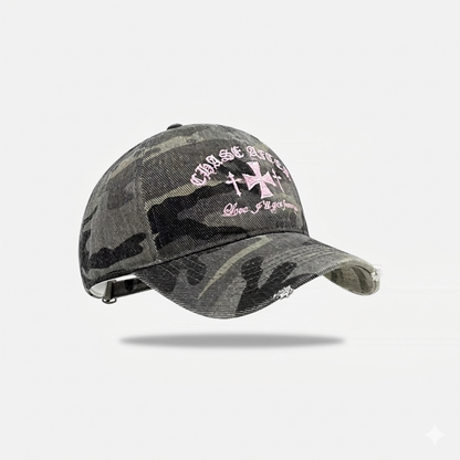 Pink Cross カモーキャップ