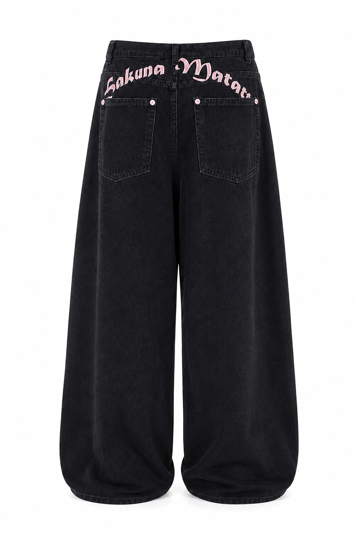 Pink Rivet Jeans