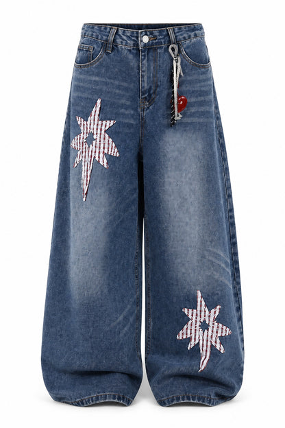 Star Patch Jeans