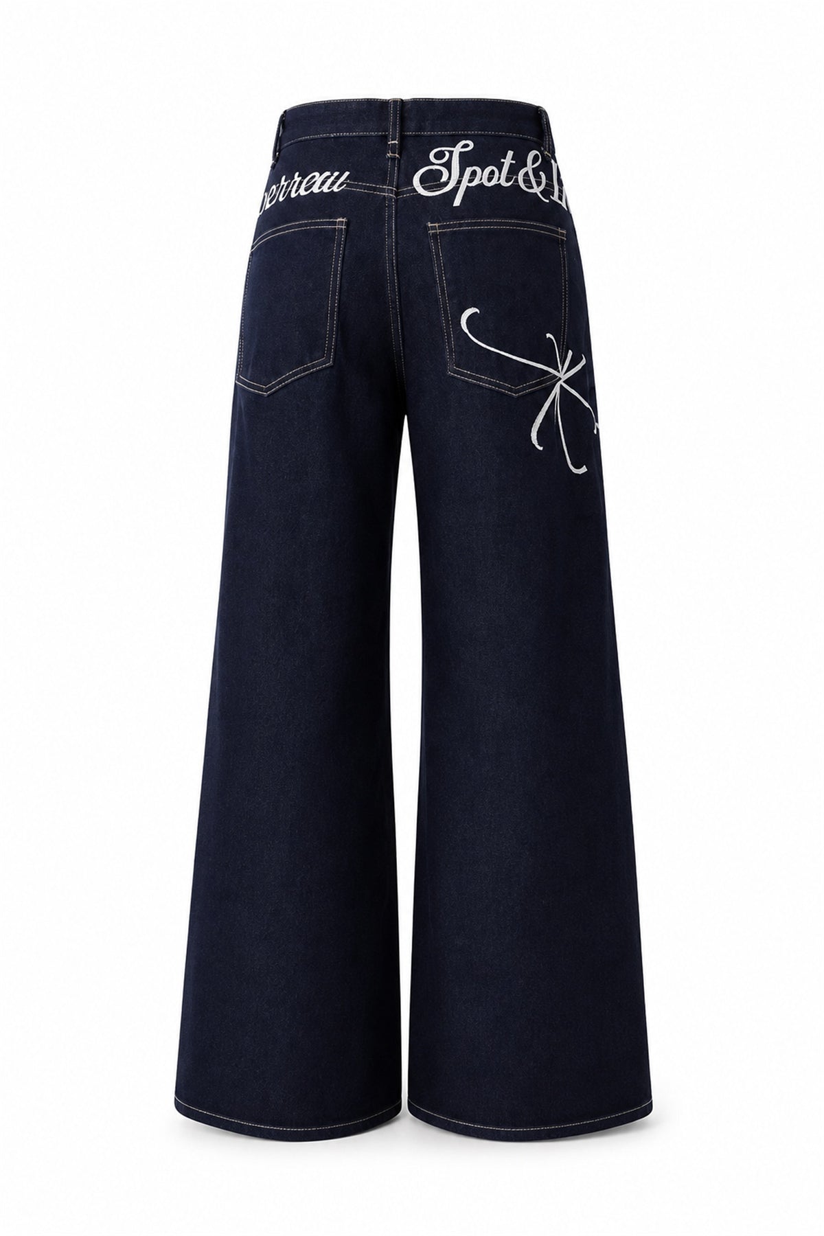 Bow Stitch Jeans