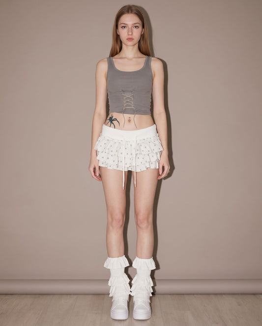 Starry Night Tiered Skirt