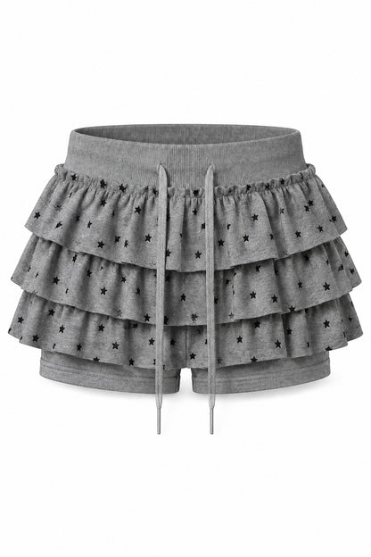 Star Tiered Skirt