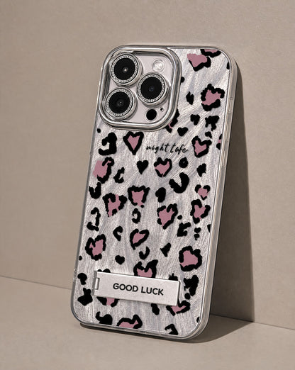 Silver Wild Heart Phone Shell