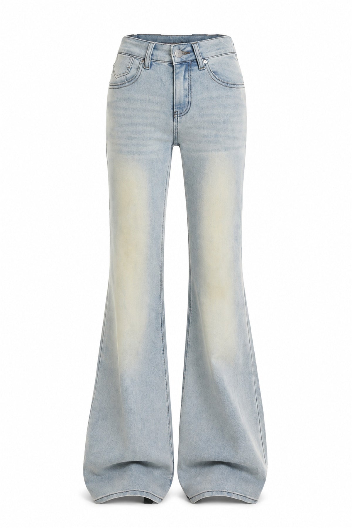 Faded Flare Jeans