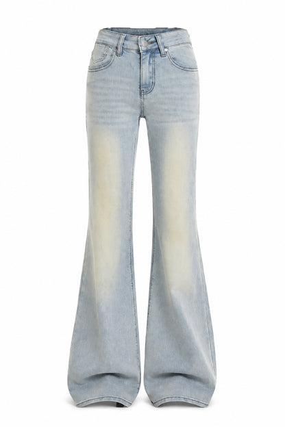 Faded Flare Jeans