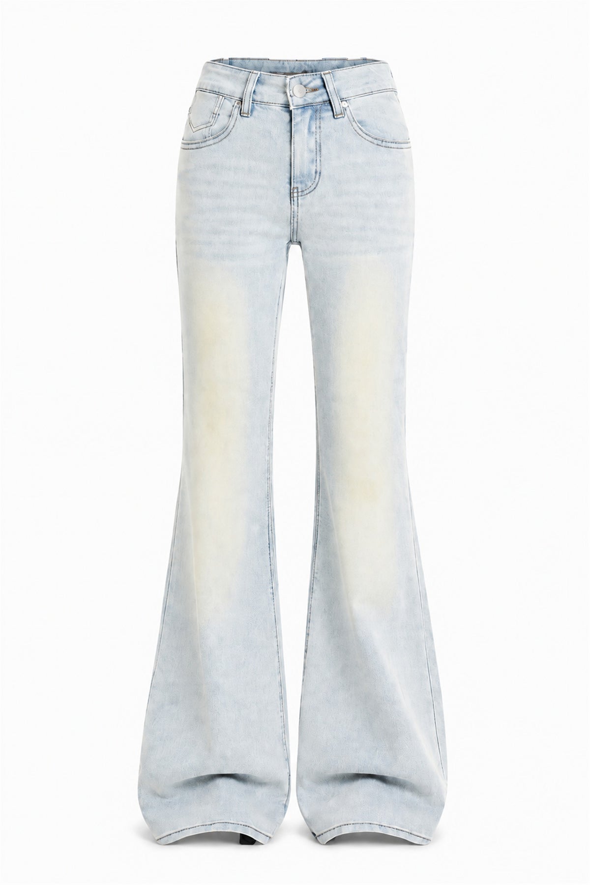 Faded Flare Jeans