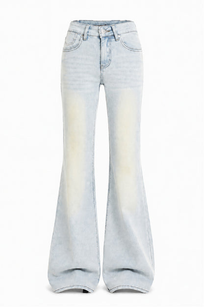 Faded Flare Jeans