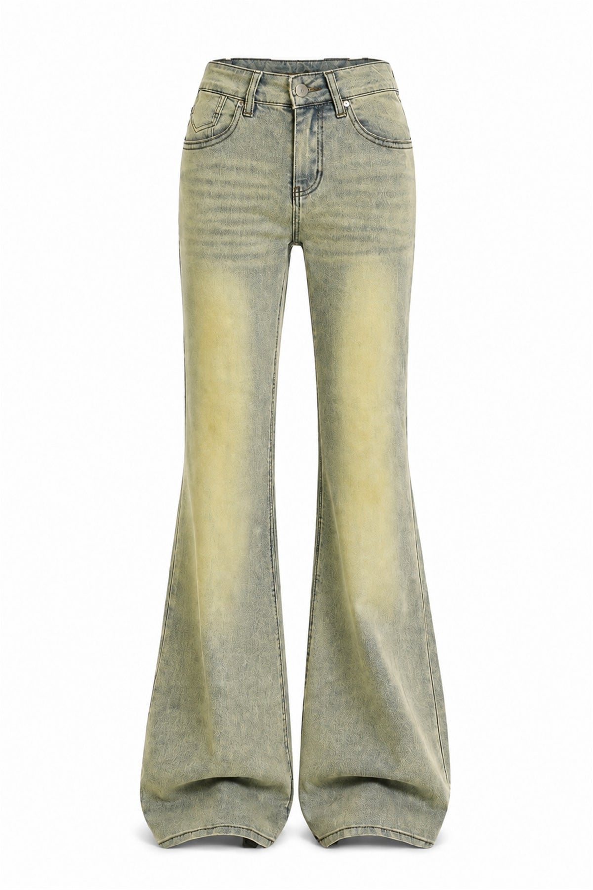 Faded Flare Jeans