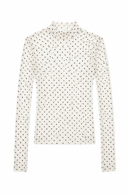 Sheer Dot Top