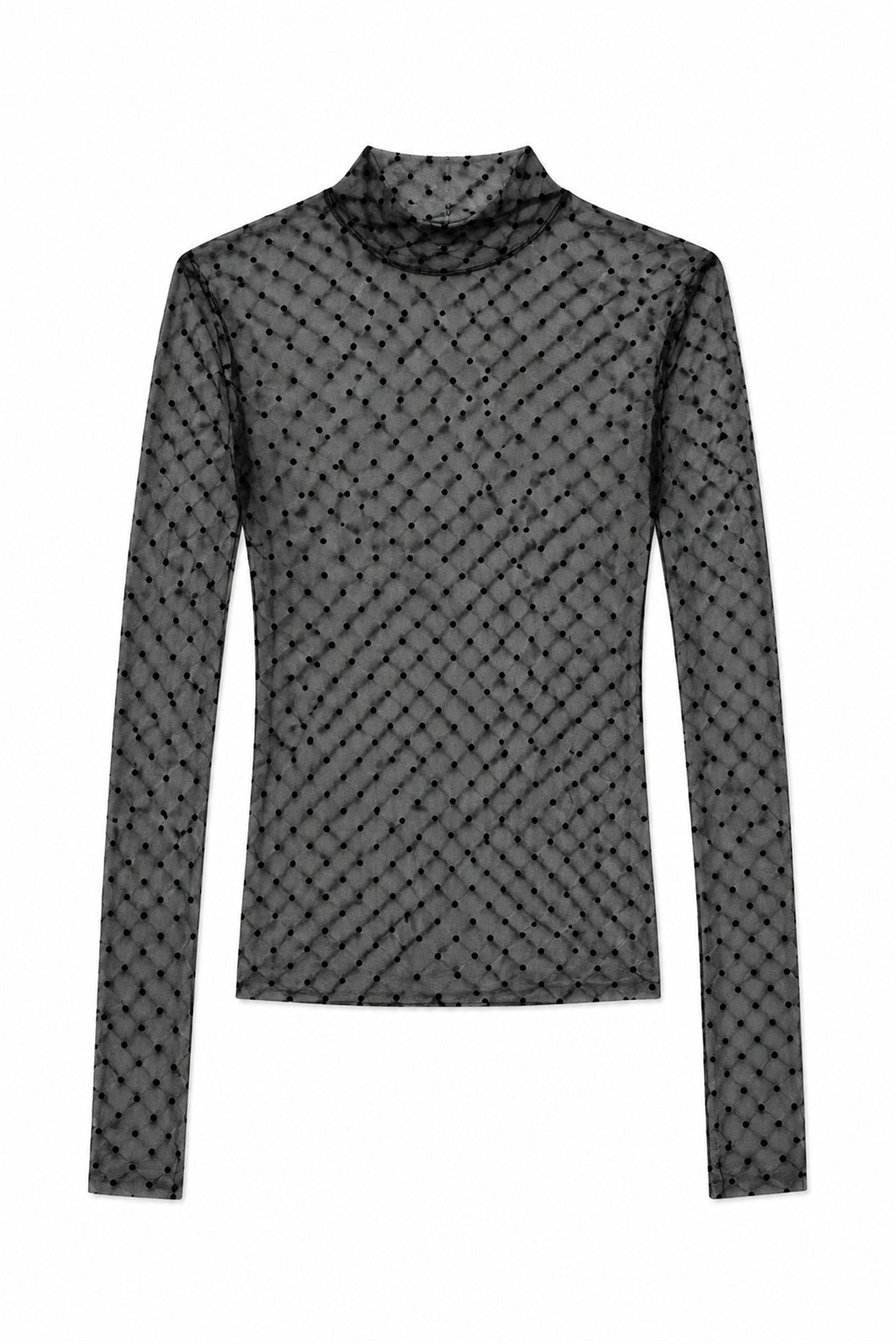 Sheer Dot Top