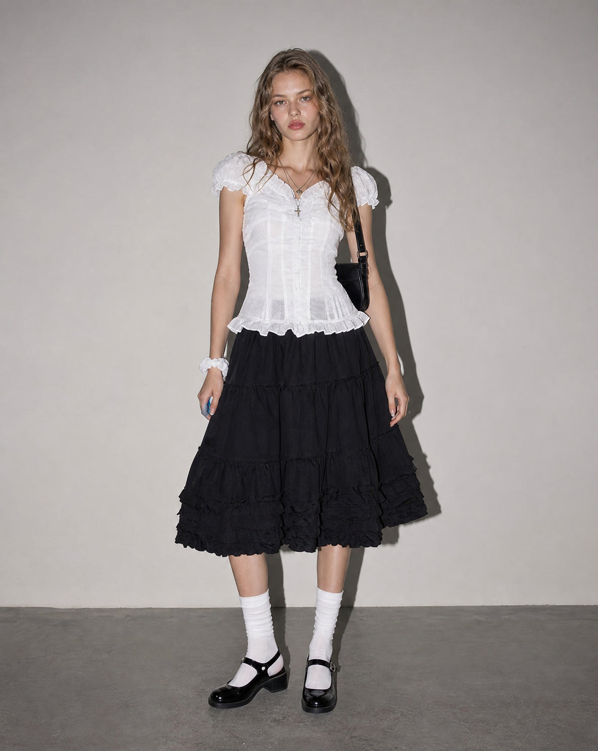 Layered Ruffle skirt