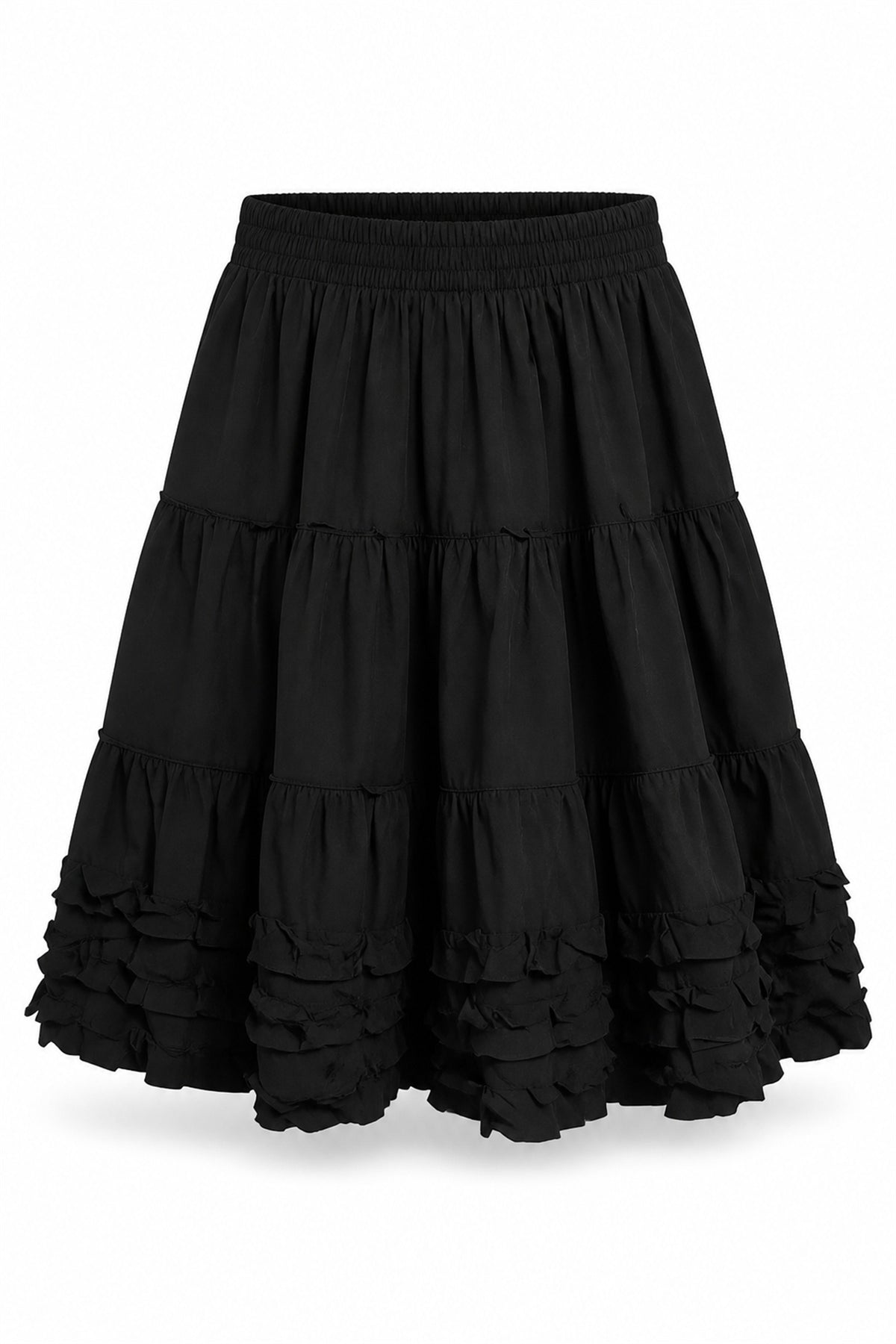 Ruffle Tiered Skirt