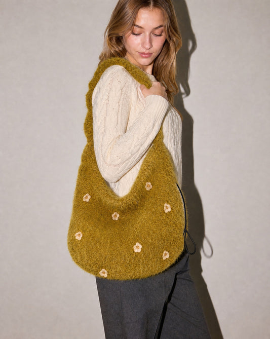 Fluffy Blossom トートバッグ