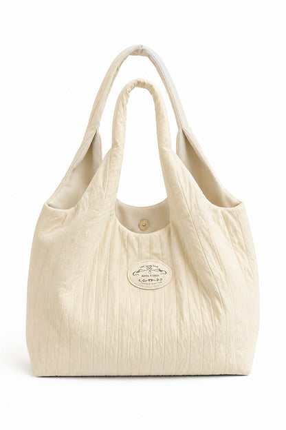 Quilted Puff Tote