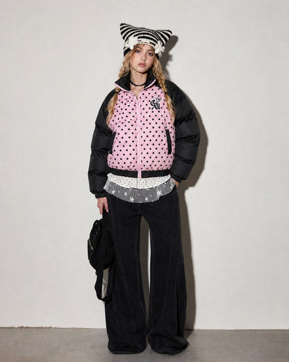 Black Cherry Dot Jacket