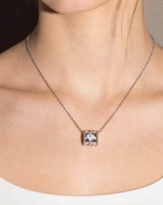 Eternal Bloom Barrel Necklace