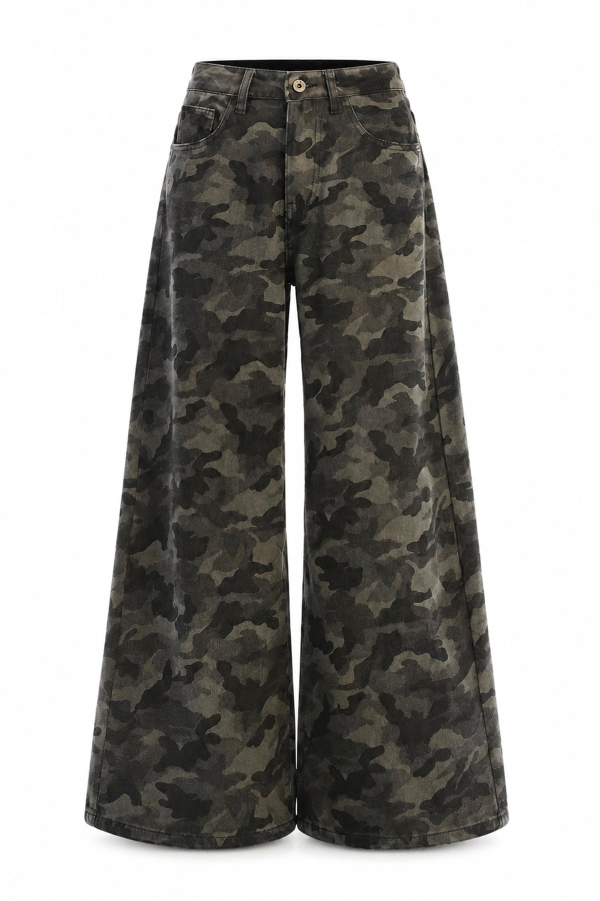 Camo Wide Jeans