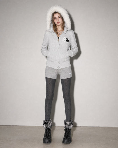 Street-Ops Fur-Trimmed Zip-up
