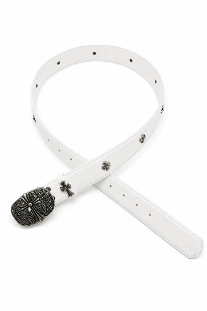 Cross Studded Belt