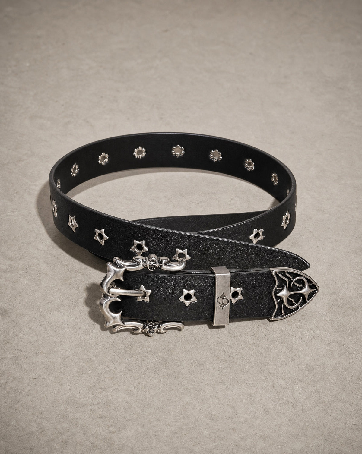 Dark Punk Star Belt
