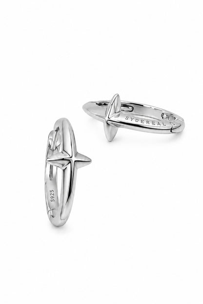 Star Hoop Earrings