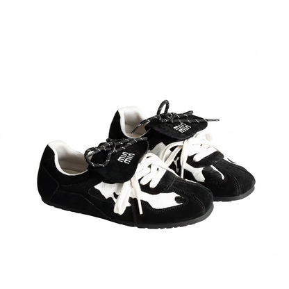 Chocolate Cowhide Sneakers