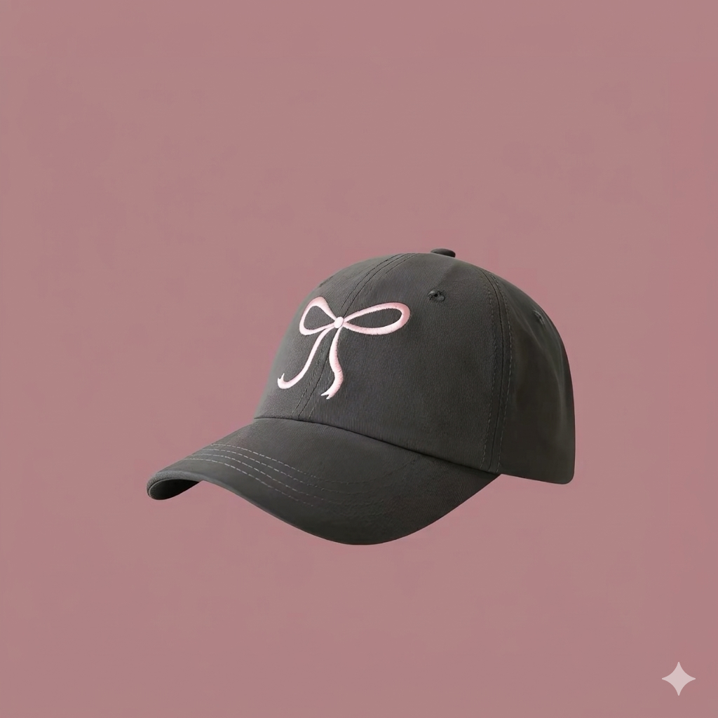 Blush Ribbon キャップ