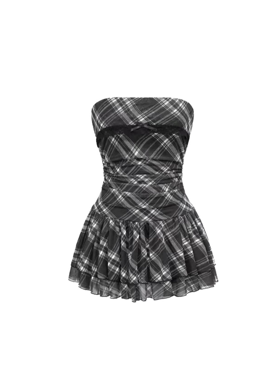 Riot Check ミニドレス