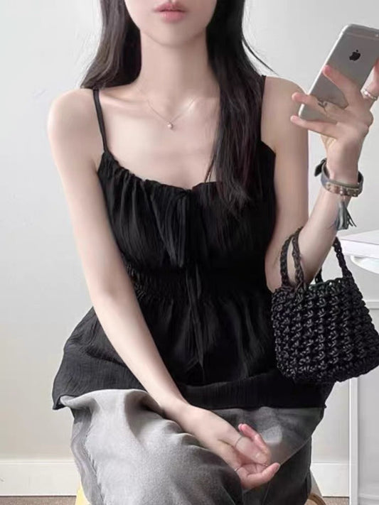 Shirring Chiffon キャミトップス