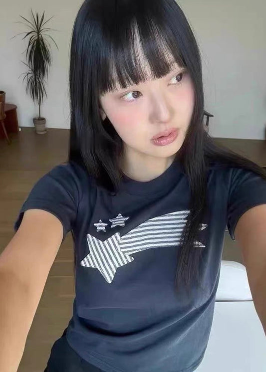 Melty Mist スターパッチTシャツ