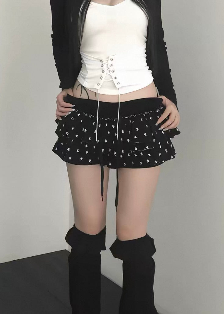 Starry Night Tiered Skirt