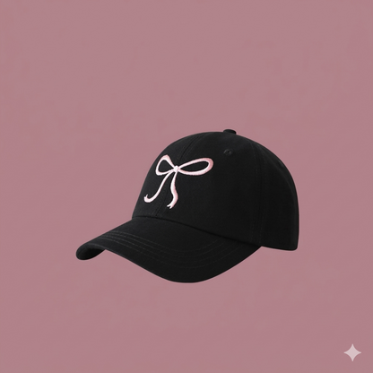 Blush Ribbon キャップ