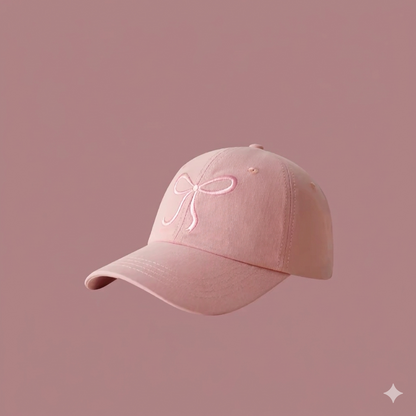 Blush Ribbon キャップ