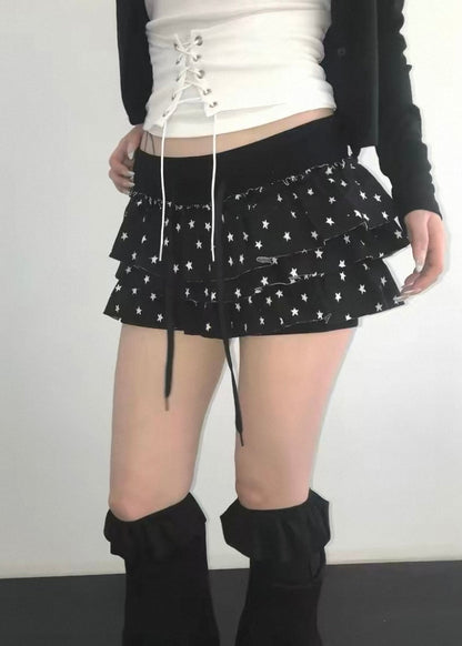 Starry Night Tiered Skirt