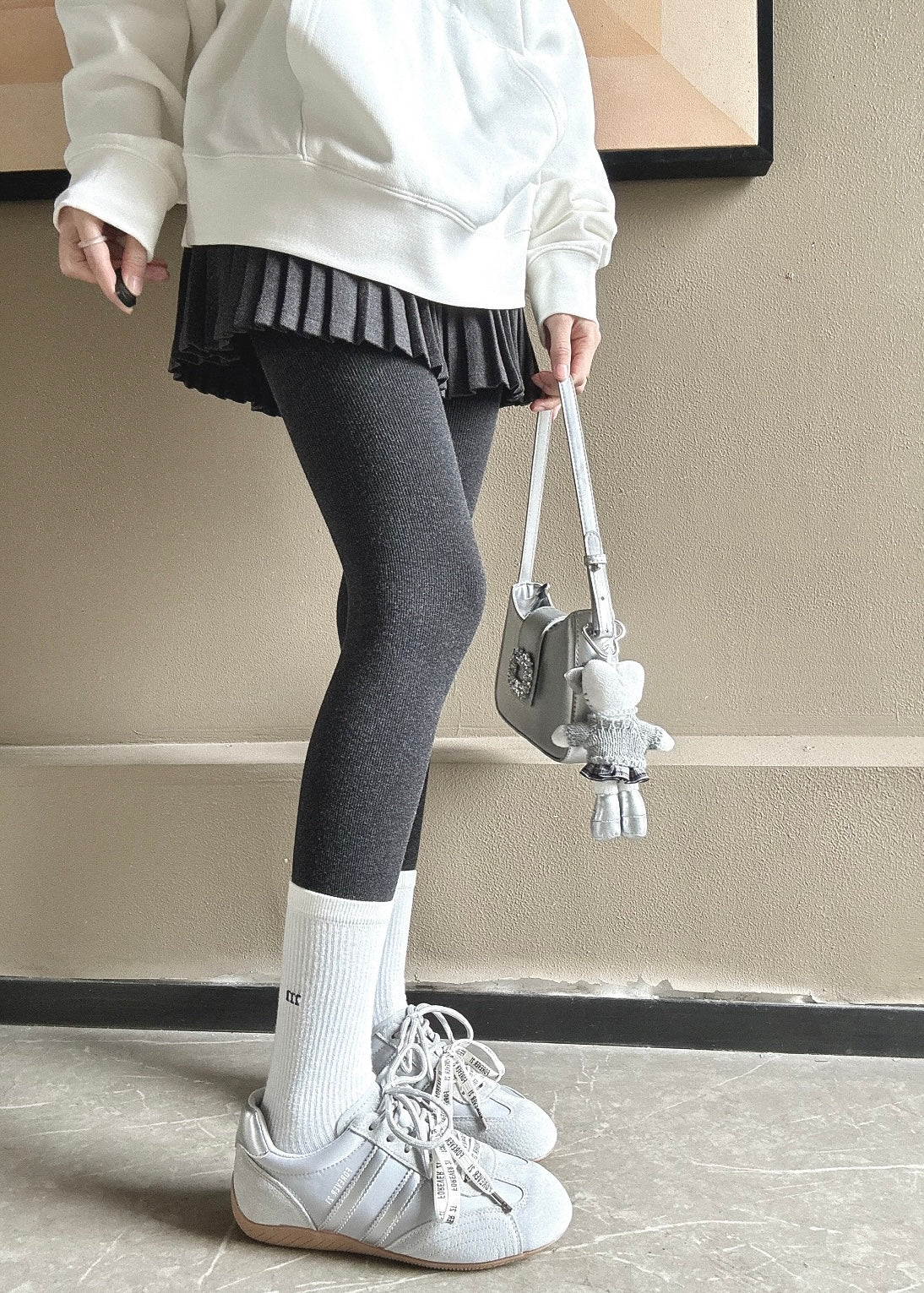 Faux Suede Low-Top Sneakers