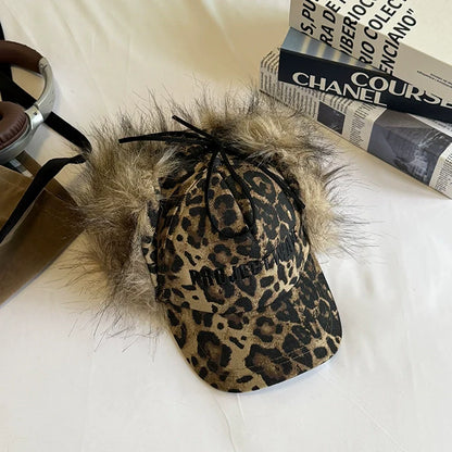Retro Furry Earflap Hat
