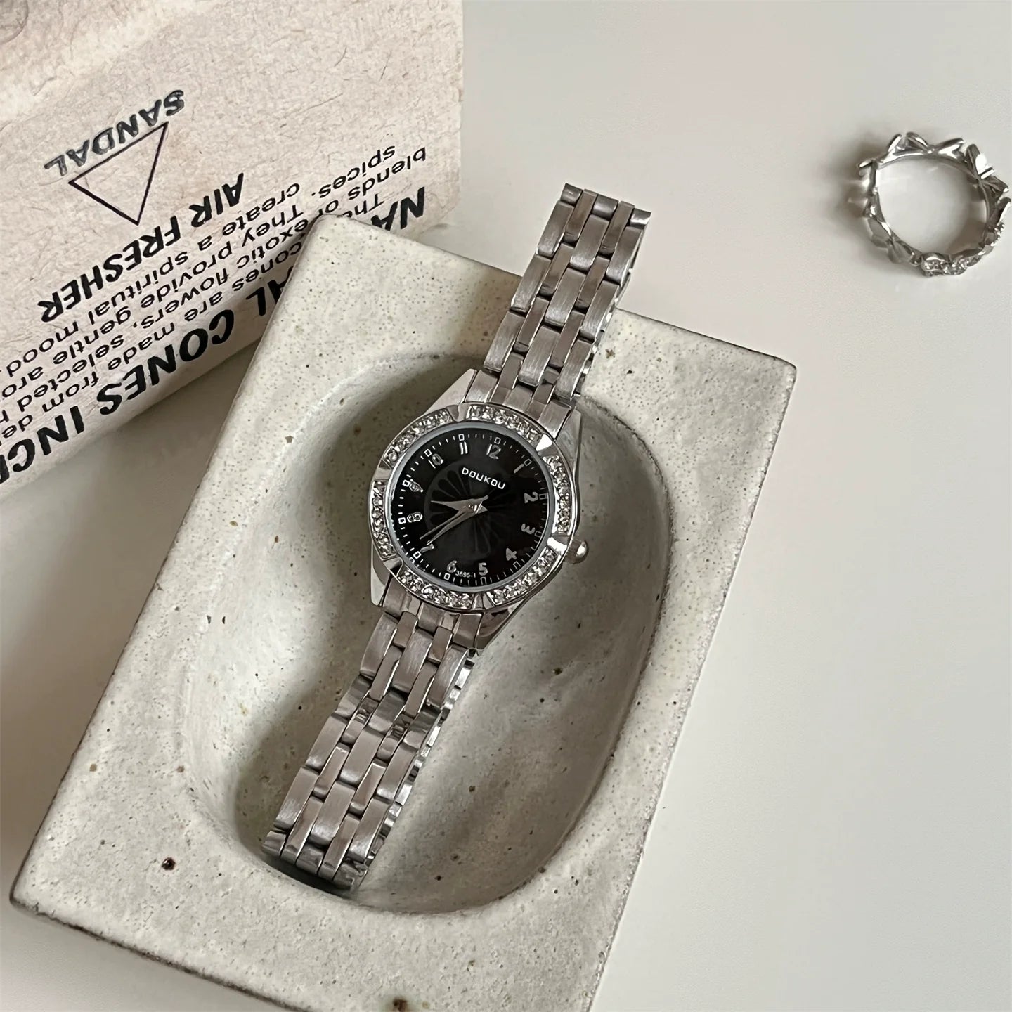 Glacier Blue Daisy Watch